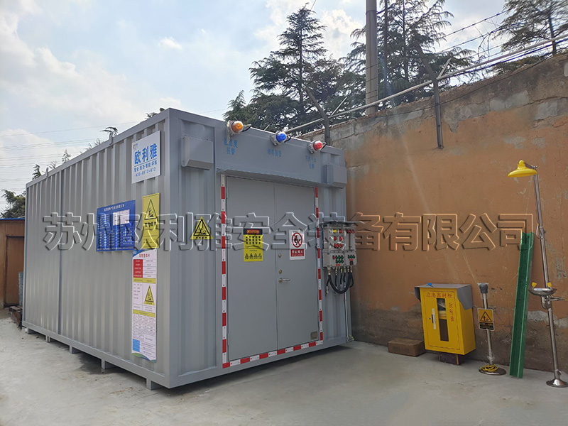 江蘇某特種企業(yè)危廢存儲(chǔ)項(xiàng)目